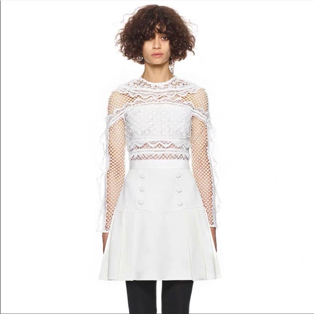 Self portrait white dress